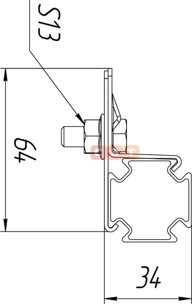 Зажим RIVO Fix